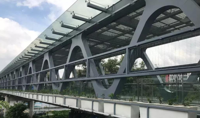 永济论管桁架结构工程弯管加工防锈处理的方法